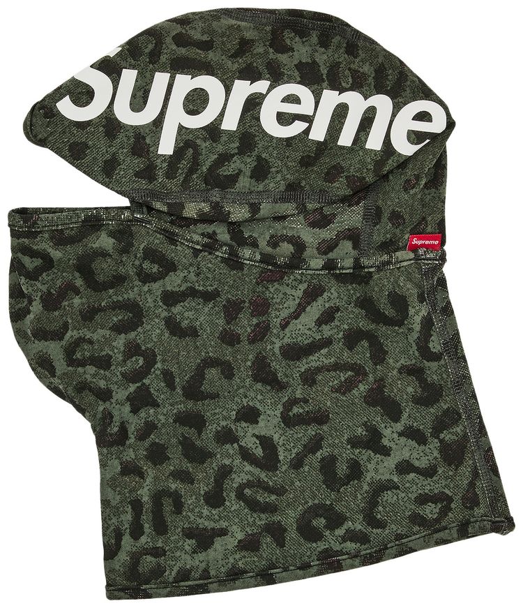 Supreme Heat Reactive Balaclava Leopard