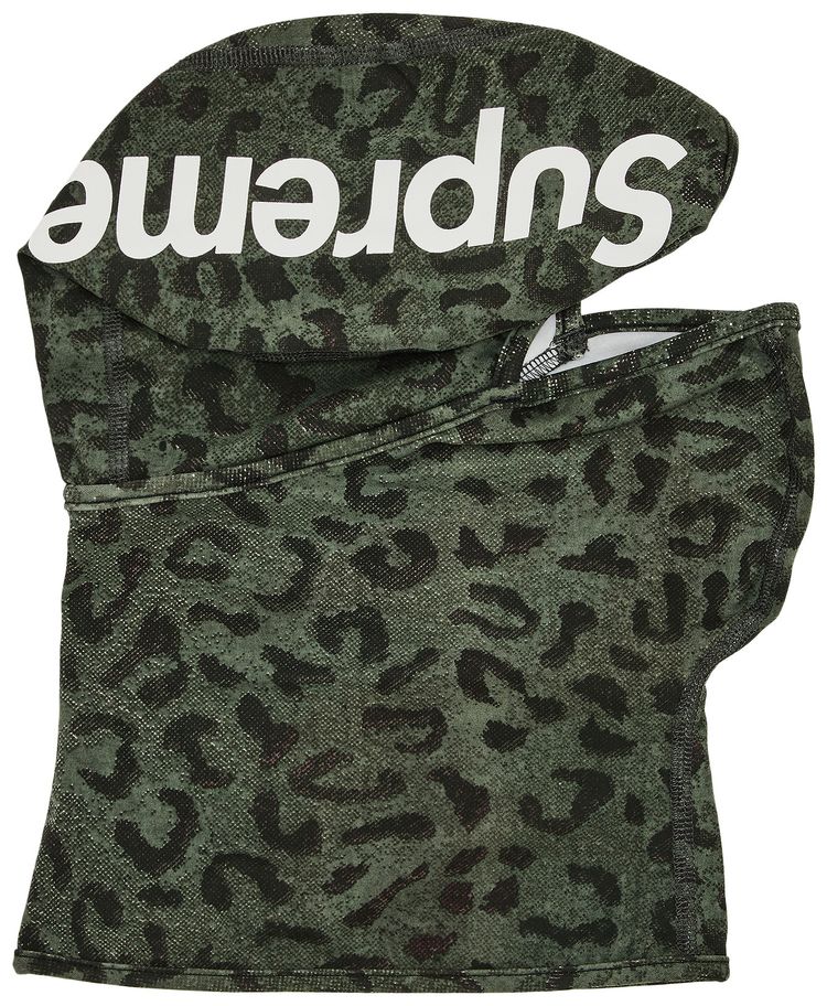 Supreme Heat Reactive Balaclava Leopard