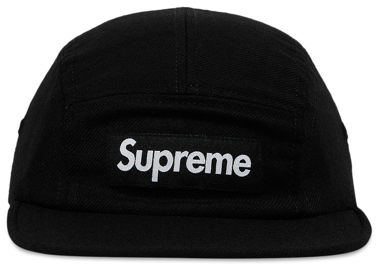 Supreme Lochcarron Camp Cap Black