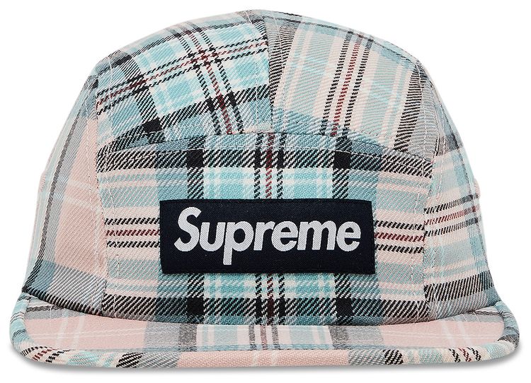 Supreme Lochcarron Camp Cap Rose Plaid