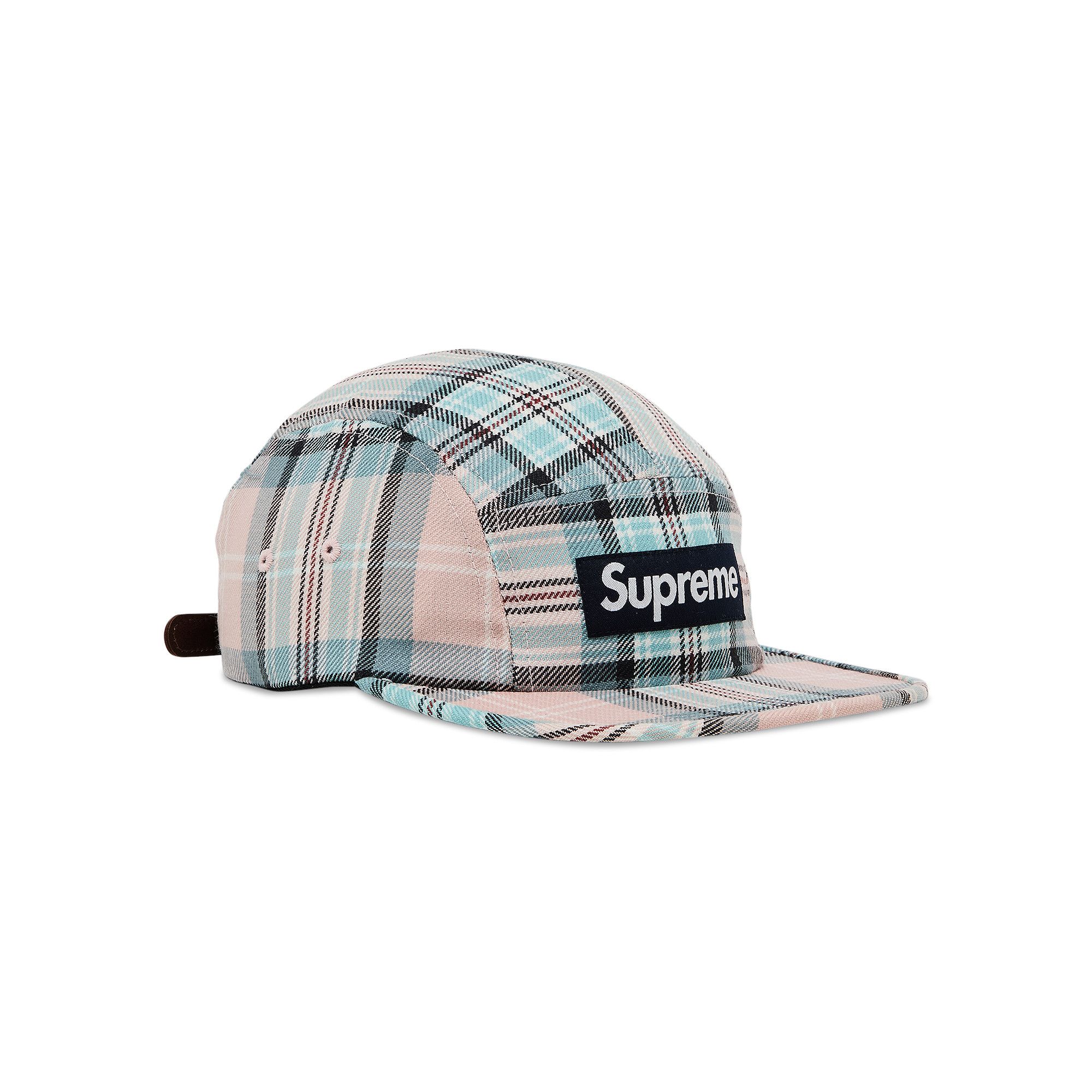 Supreme Lochcarron Camp Cap Rose Plaid | eBay