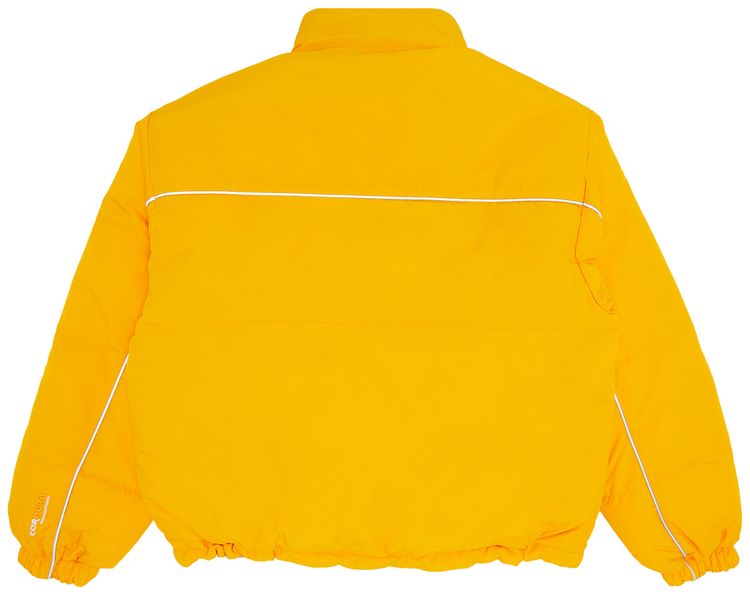 Supreme Reversible Puffer Jacket Yellow