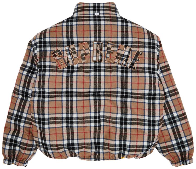 Supreme Reversible Puffer Jacket Yellow