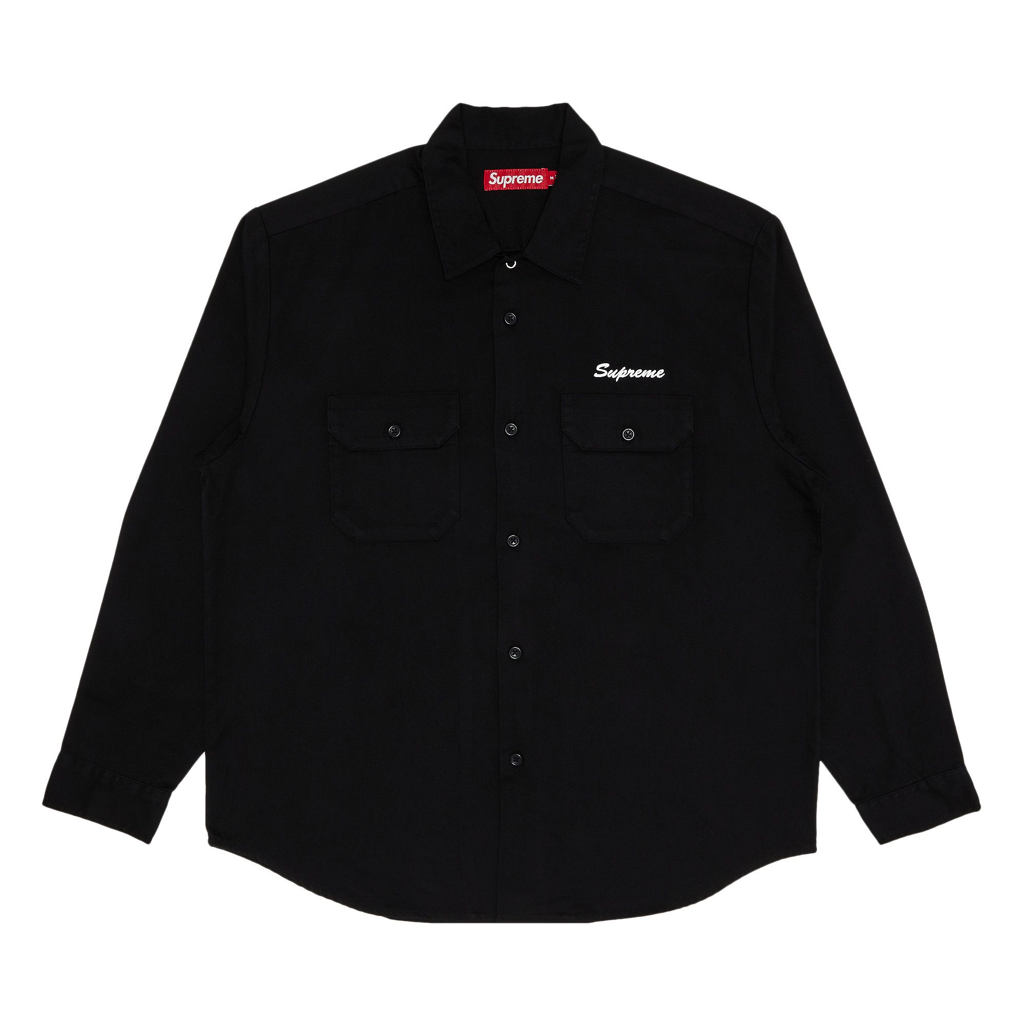 Buy Supreme Mister Cartoon Work Shirt 'Black' - FW24S47 BLACK | GOAT