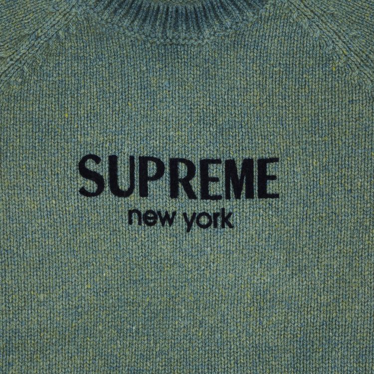 Buy Supreme Flocked Logo Sweater  