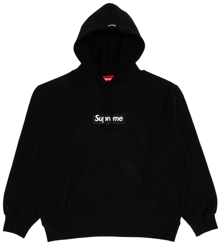 Supreme Box Logo Hooded Sweatshirt Black