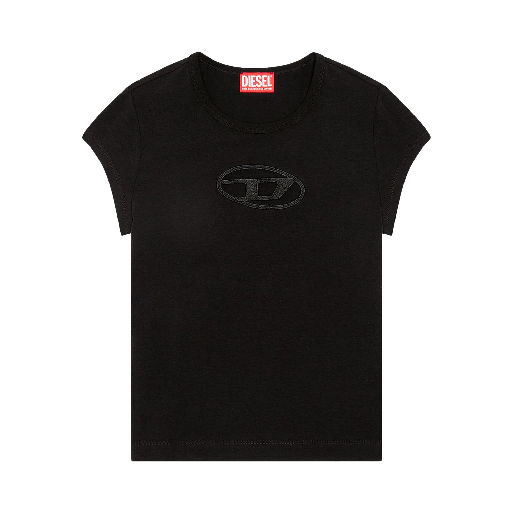 正規品】 diesel ディーゼル t-angie tシャツ ブラック XS