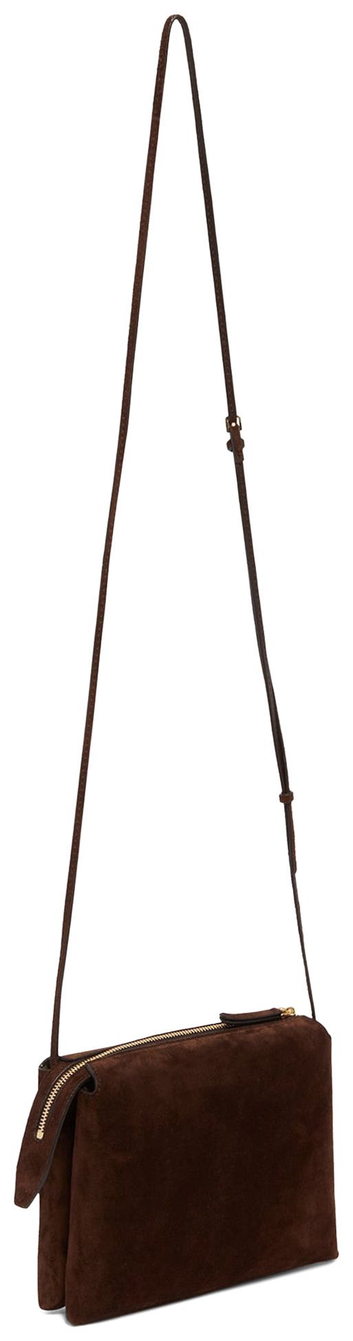 The Row Nu Mini Twin Bag Mocha