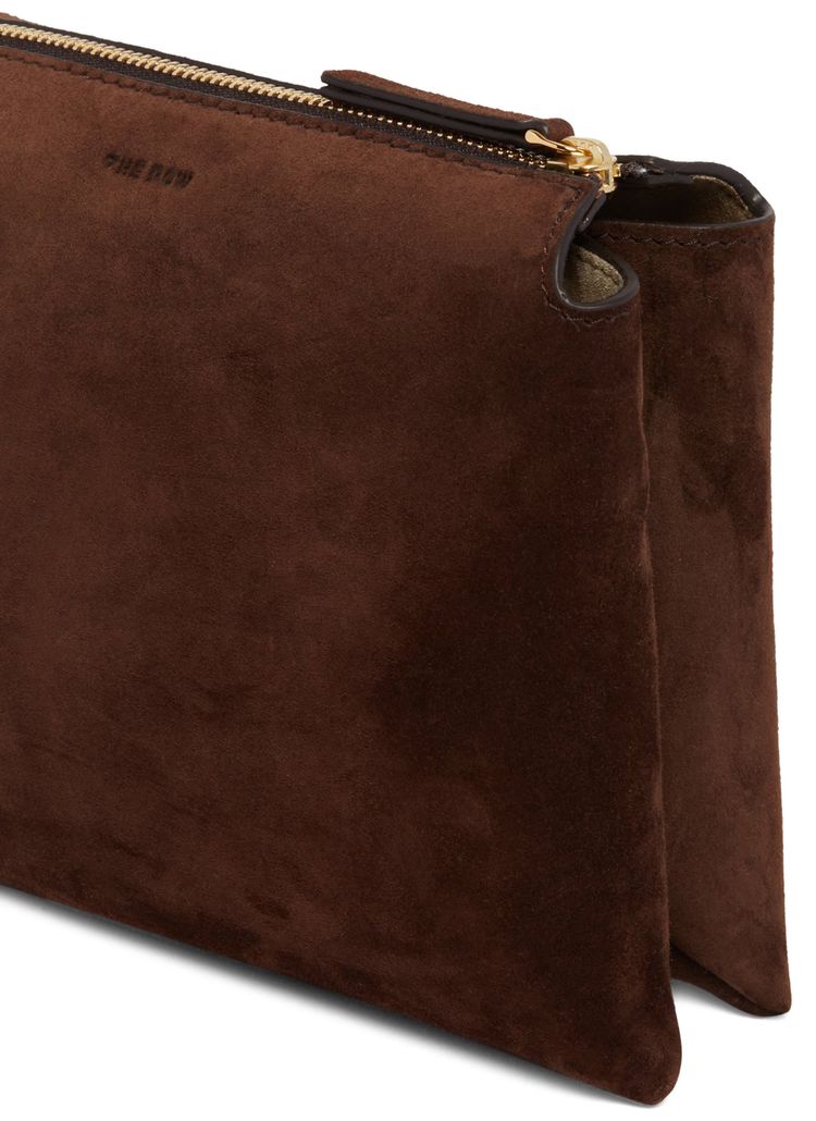 The Row Nu Mini Twin Bag Mocha