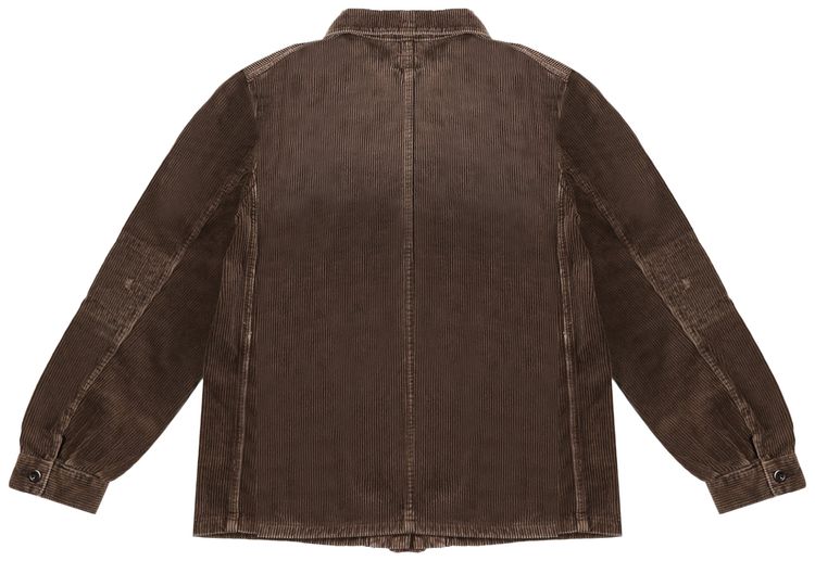 Polo Ralph Lauren Soft Fade Cord Workwear Jacket Brown