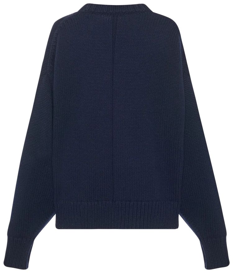 The Row Ophelia Top Dark Navy