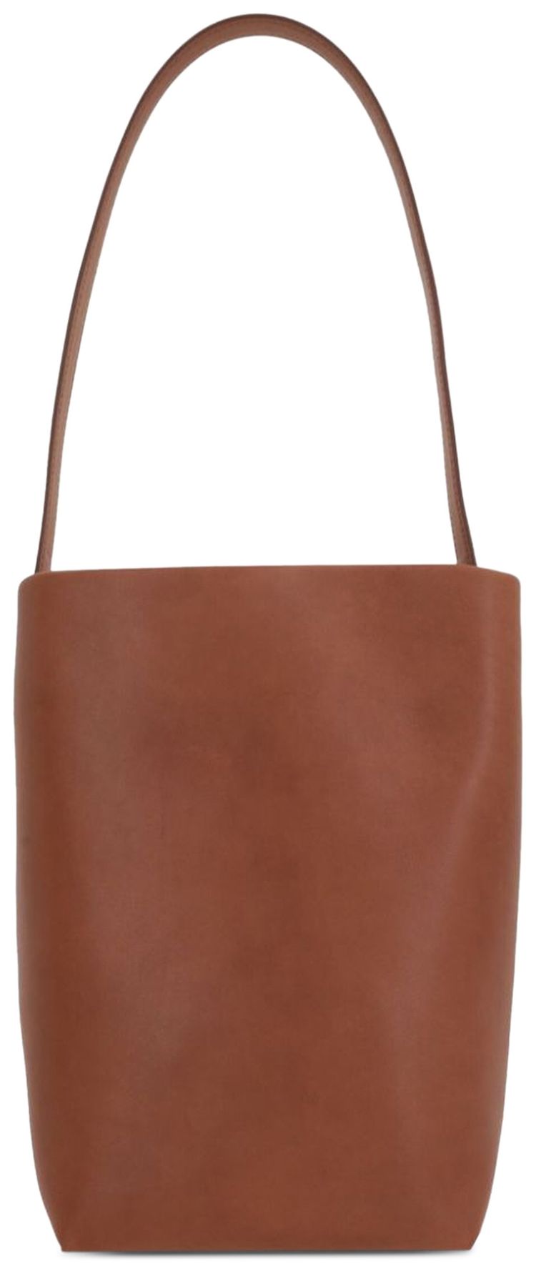 The Row Medium NS Park Tote Bag Dark Cuir