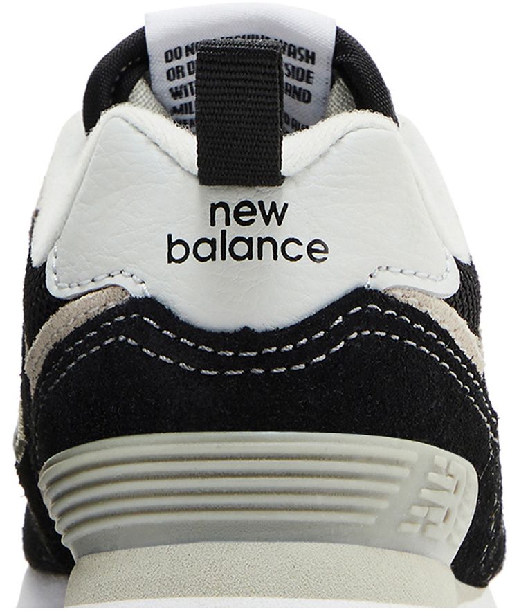 New Balance 574 Bungee Toddler Core Pack   Black White