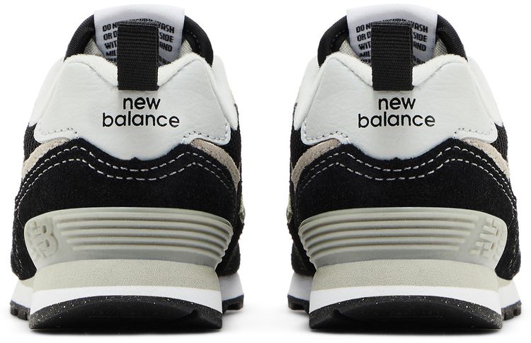 New Balance 574 Bungee Toddler Core Pack   Black White