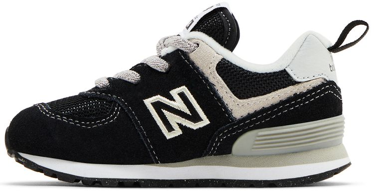New Balance 574 Bungee Toddler Core Pack   Black White