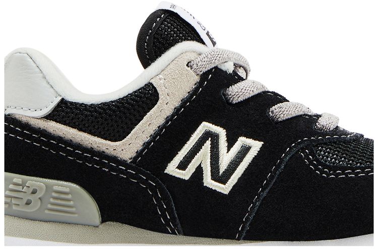New Balance 574 Bungee Toddler Core Pack   Black White