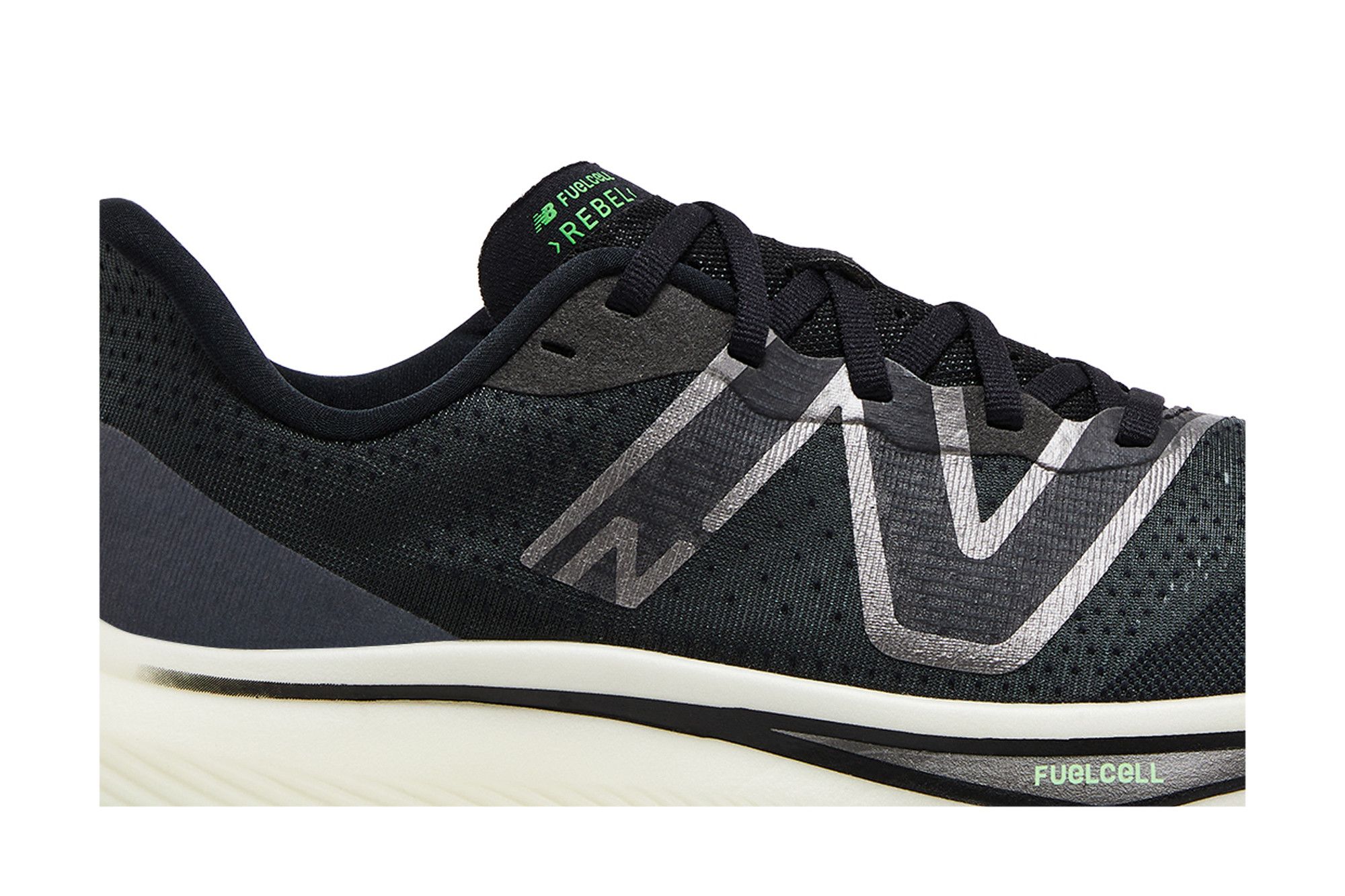 Buy New Balance FuelCell Rebel v3 'Black Vibrant Spring' - MFCXMB3