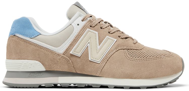 New Balance 574 Brown Light Blue