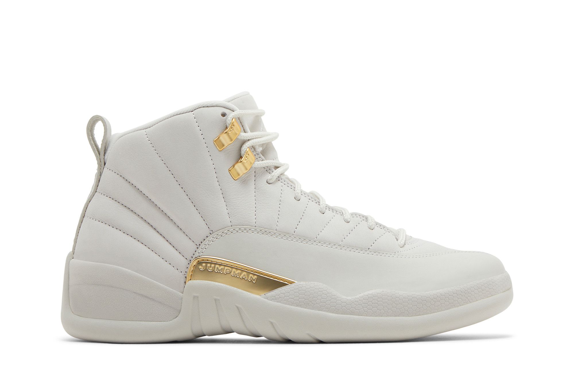 Jordan 12 white metallic gold outlet