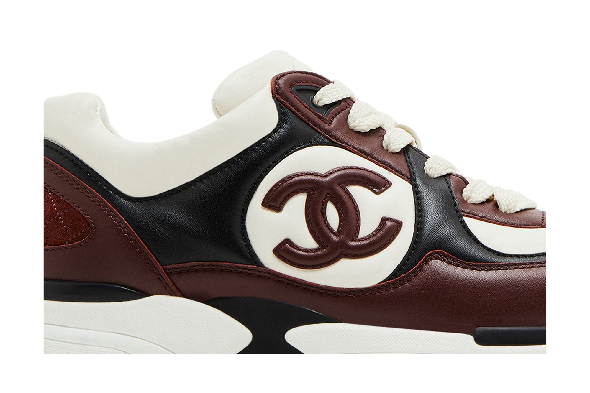 Buy Chanel Sneaker 'Brown White Black' - G45333 B14495 NS307