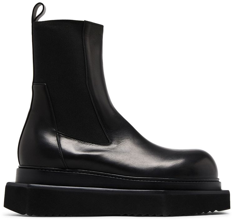 Rick Owens Porterville Beatle Turbo Cyclops Boot Black