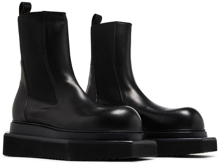 Rick Owens Porterville Beatle Turbo Cyclops Boot Black