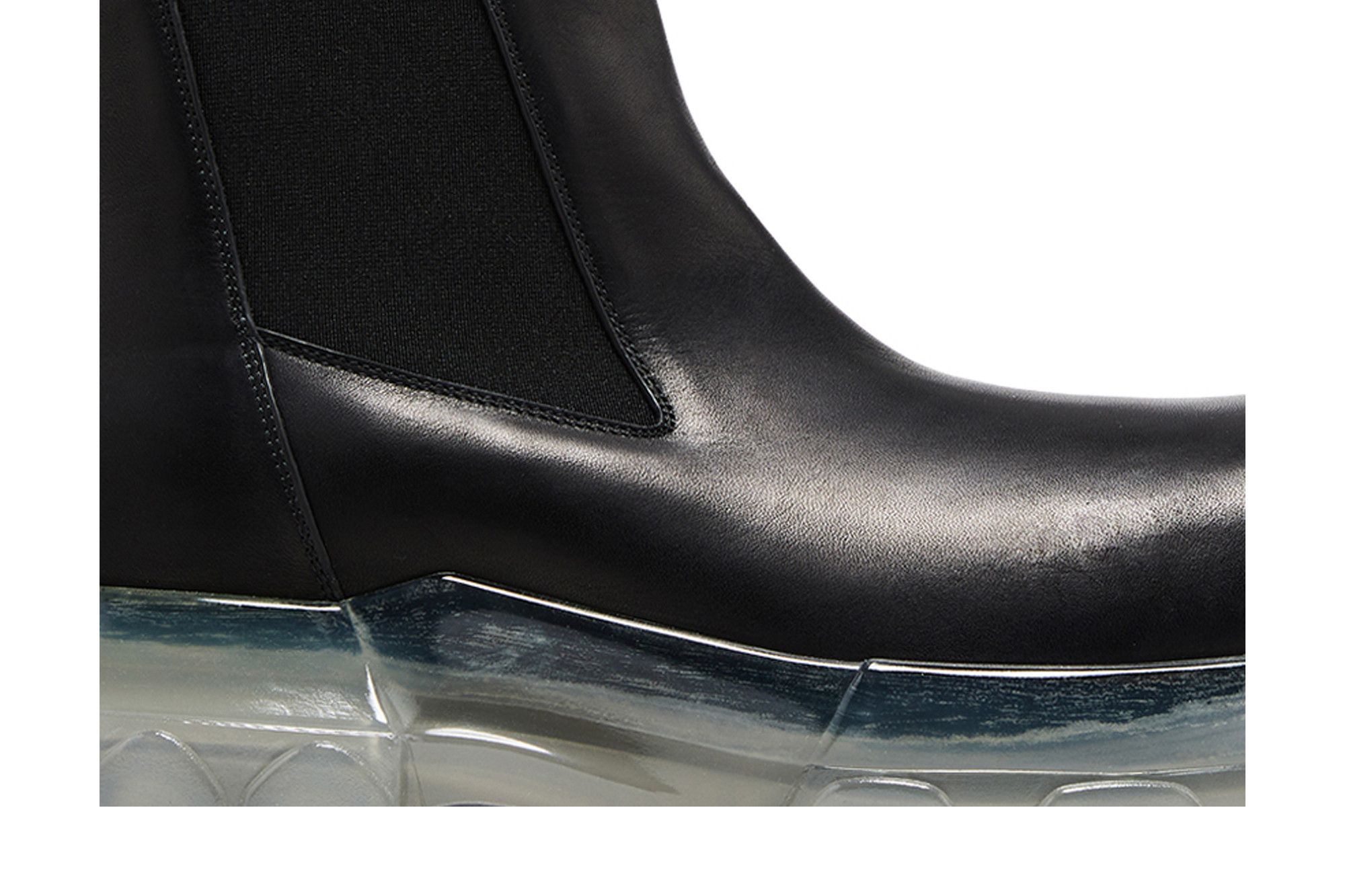 Buy Rick Owens Beatle Bozo Tractor 'Black Clear' - RU02D6881