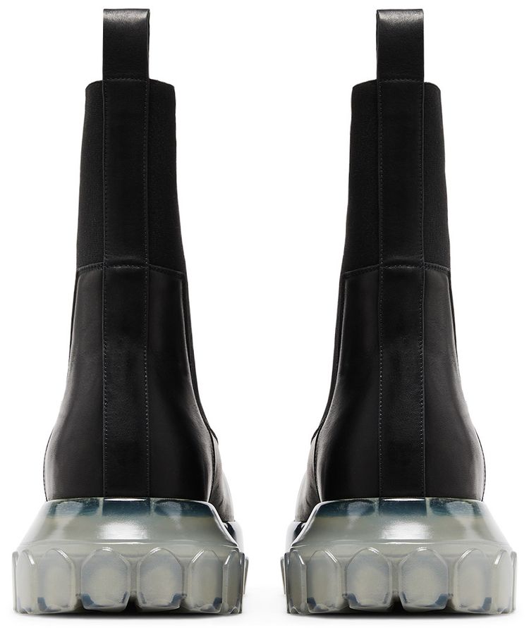 Rick Owens Beatle Bozo Tractor Black Clear