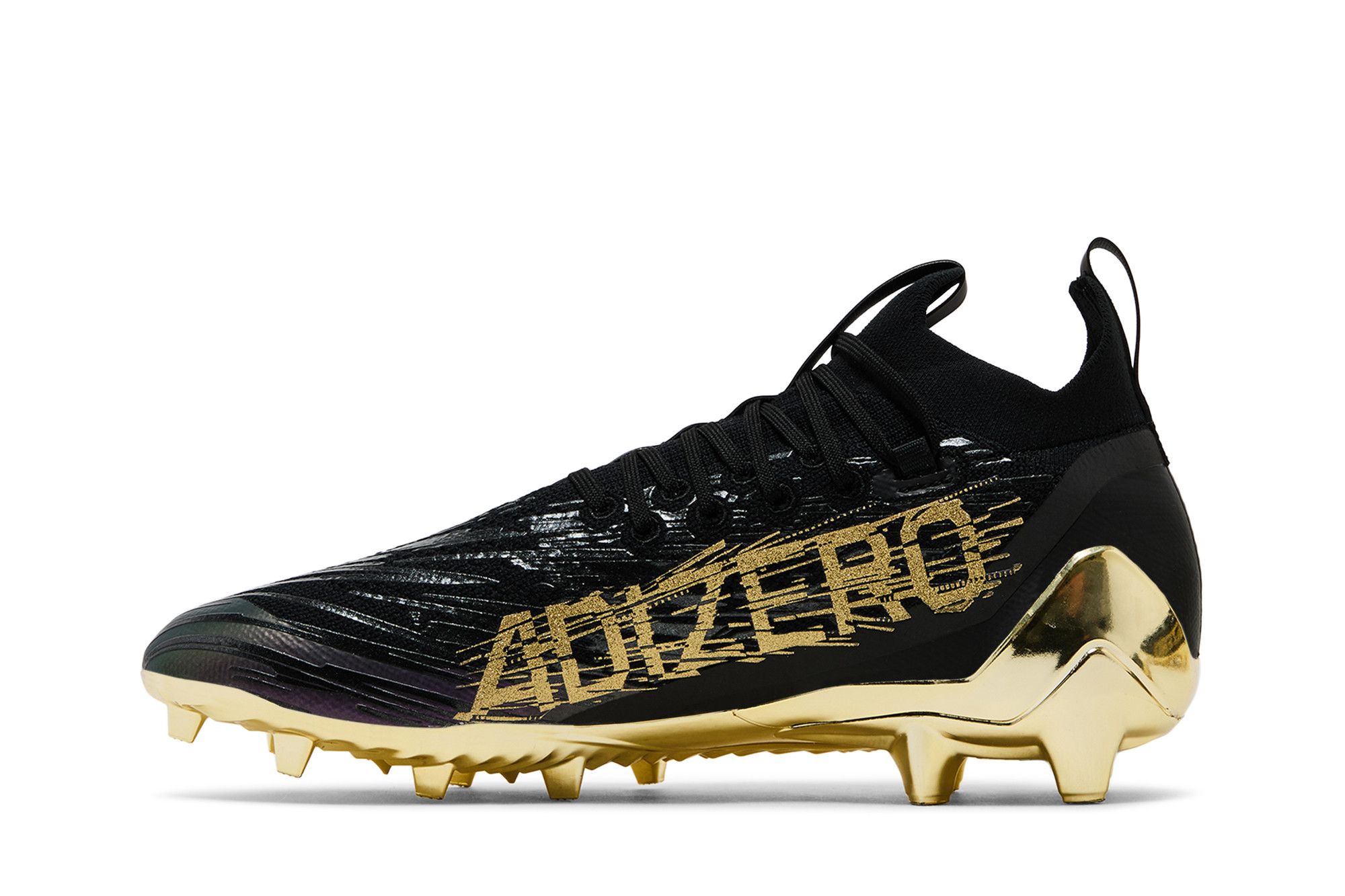 Buy Adidas Adizero Primeknit Cleats 'Black Gold Metallic' - GV9632