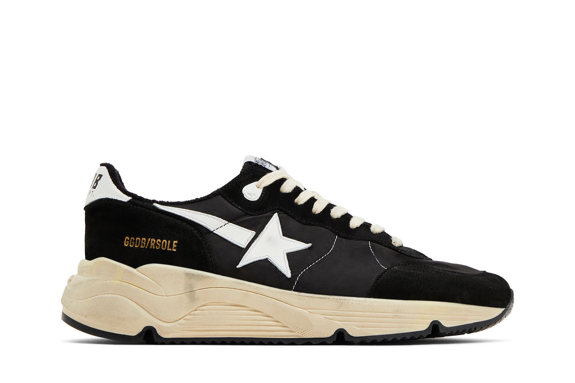 Golden |SNEAKERS (GMF00272 F004756 80203) Buy Golden Goose Running Sole 'Black White' - GMF00272