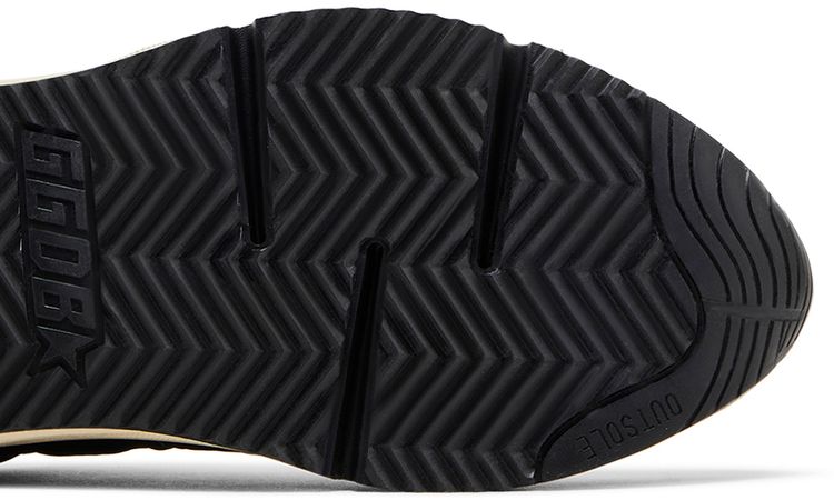 Golden Goose Running Sole Black White