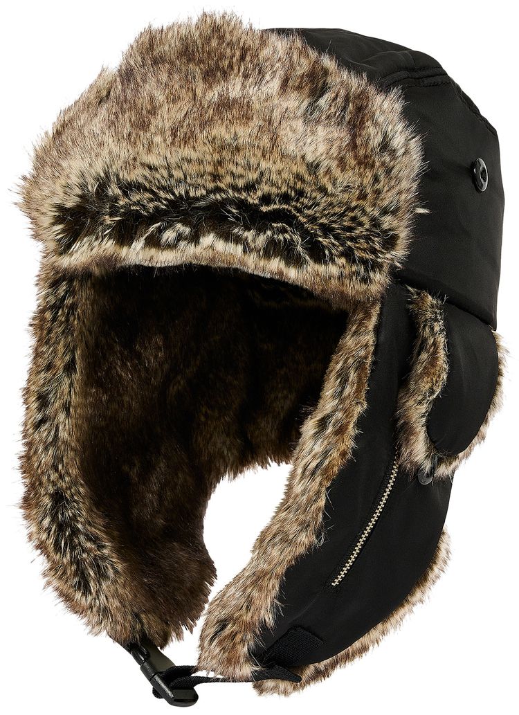 Palace P2B Reverso Fur Trooper Black