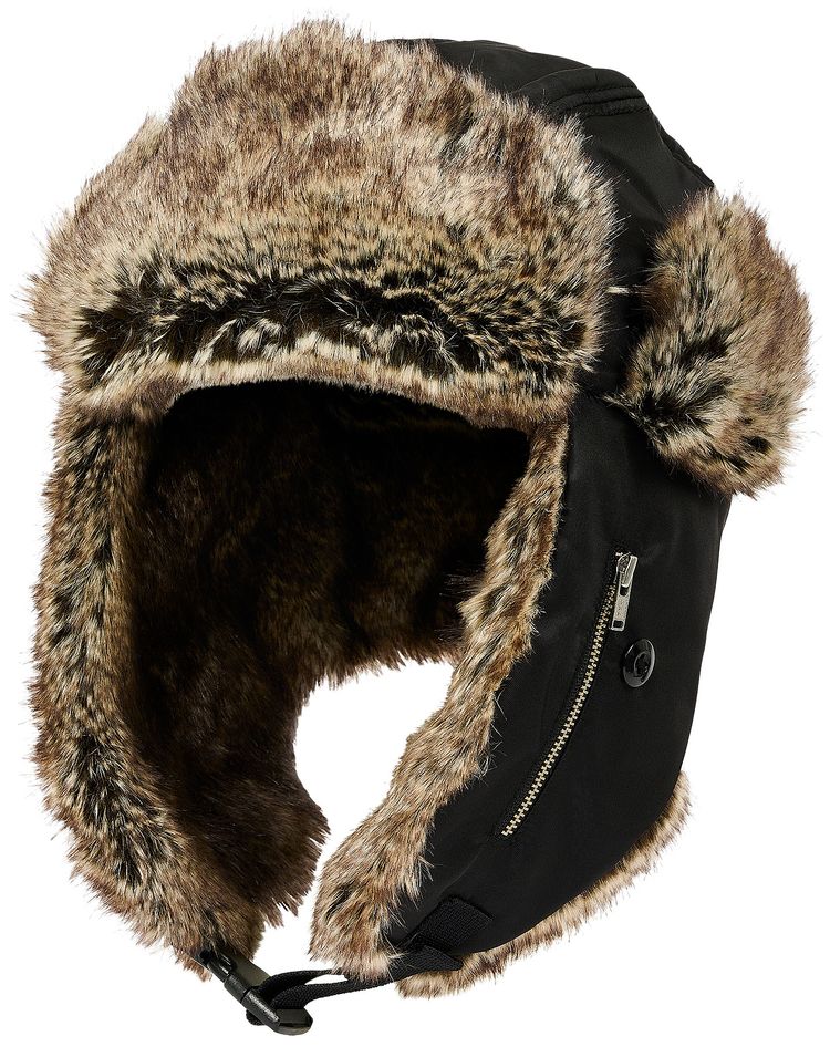 Palace P2B Reverso Fur Trooper Black