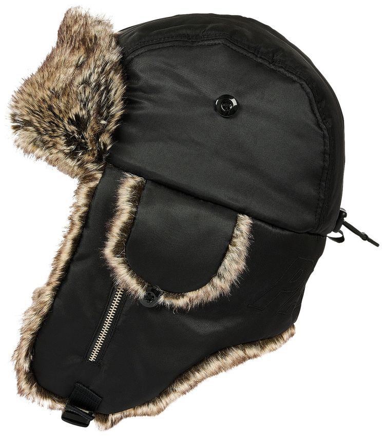 Palace P2B Reverso Fur Trooper Black