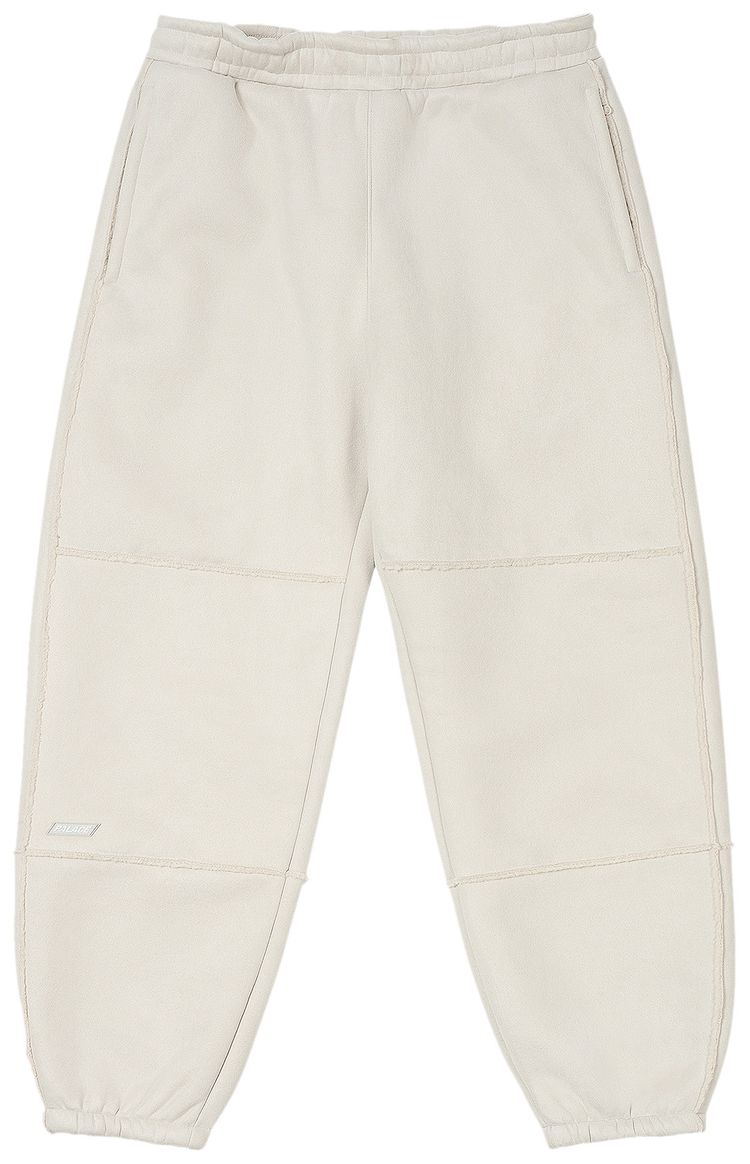 Prestige White Velour Jogger 913