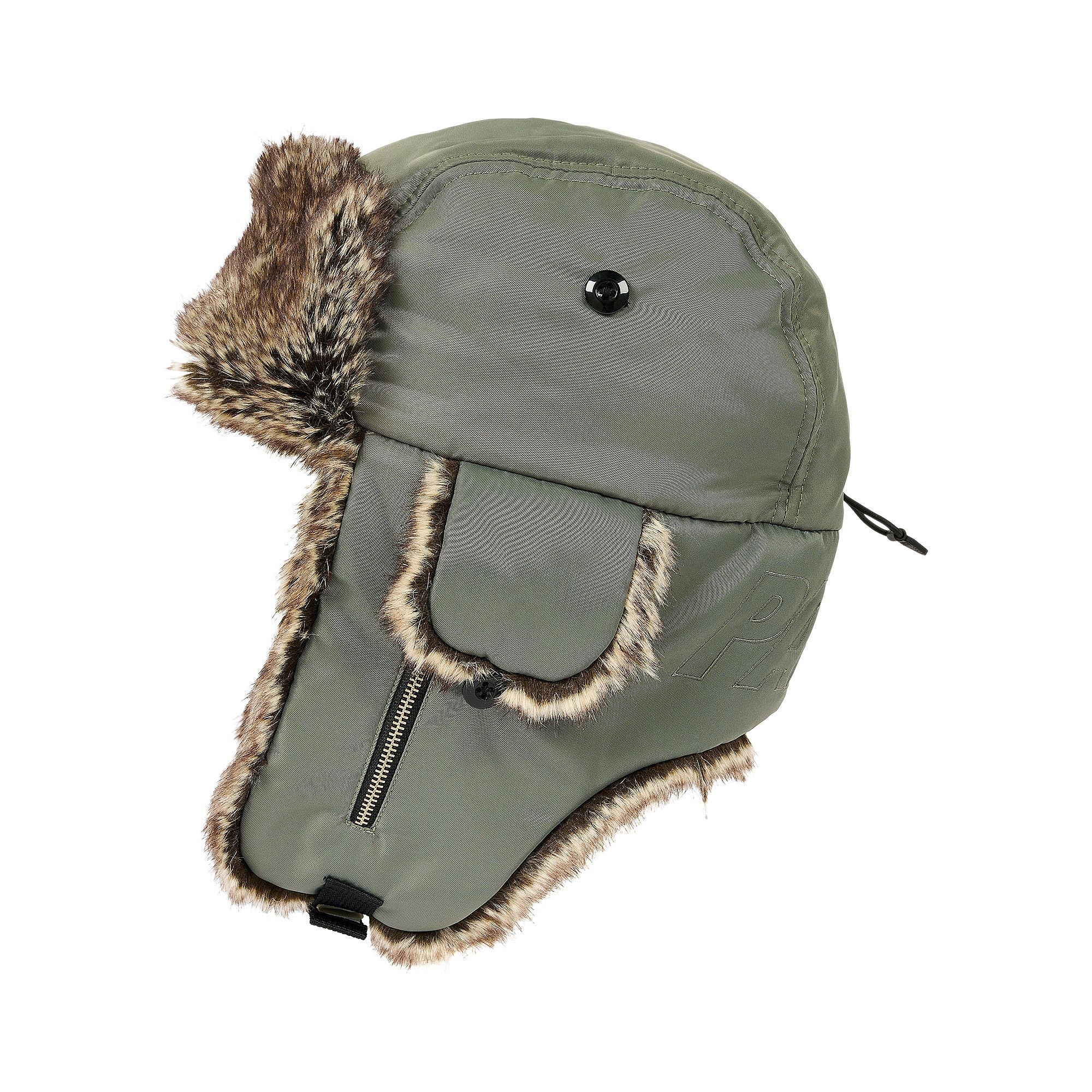 Buy Palace P2B Reverso Fur Trooper 'Olive' - P27H140 | GOAT