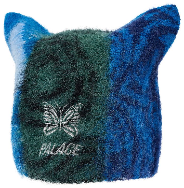 Palace x Needles Hairy Square Beanie Multi Fabric