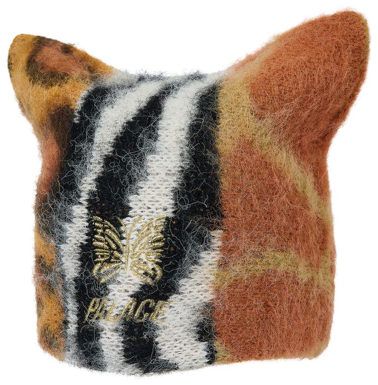 Palace x Needles Hairy Square Beanie Multi Animal