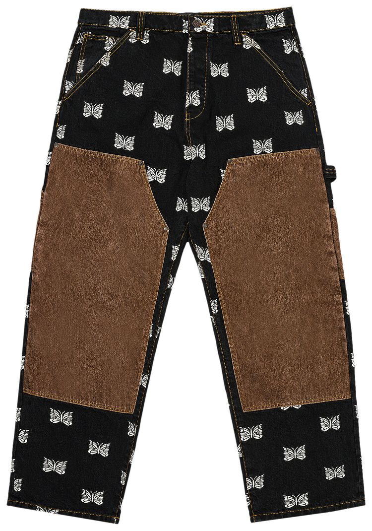 Palace x Needles Double Knee Pant Black