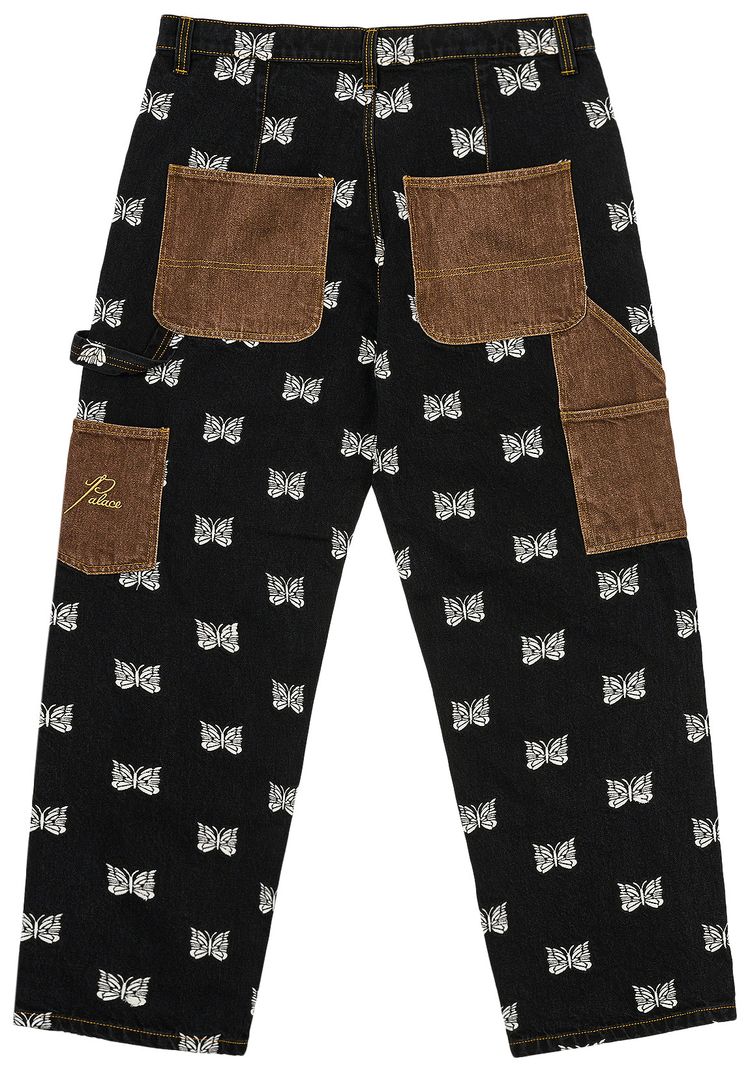Palace x Needles Double Knee Pant Black