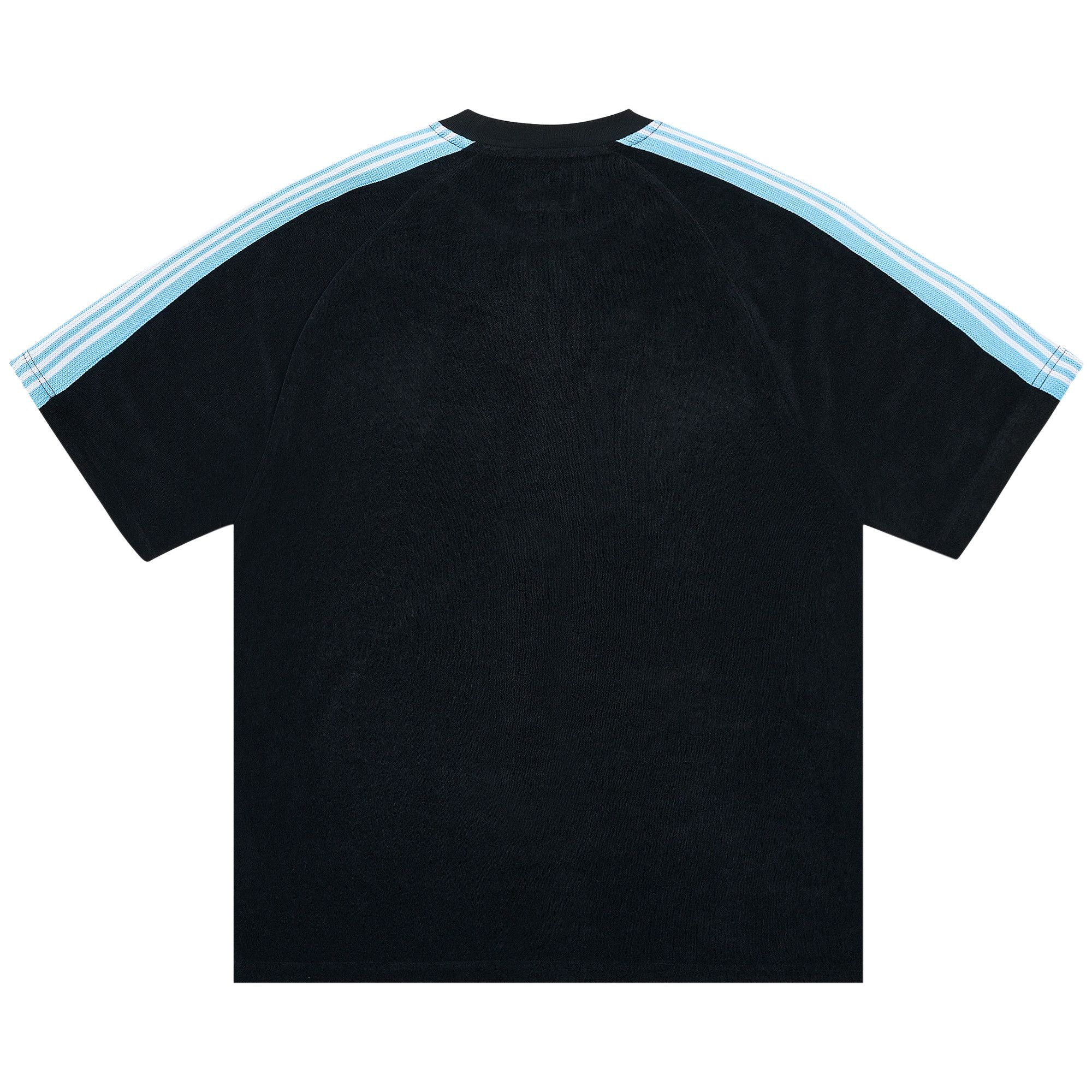 Buy Palace x Needles Towelling T-Shirt 'Black' - P27NDES001 | GOAT