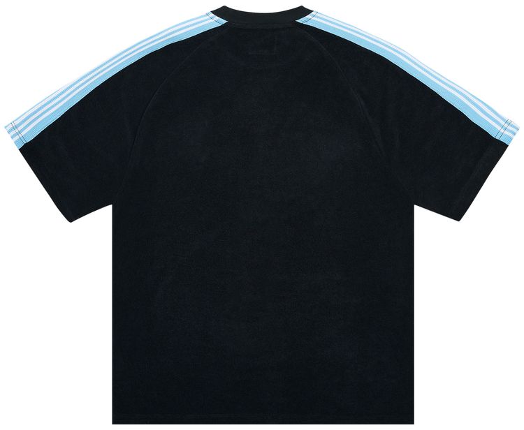 Palace x Needles Towelling T Shirt Black
