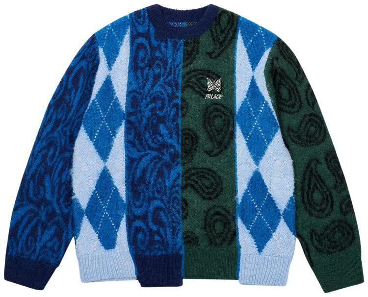 Palace x Needles Hairy Animal Knit Multi Fabric