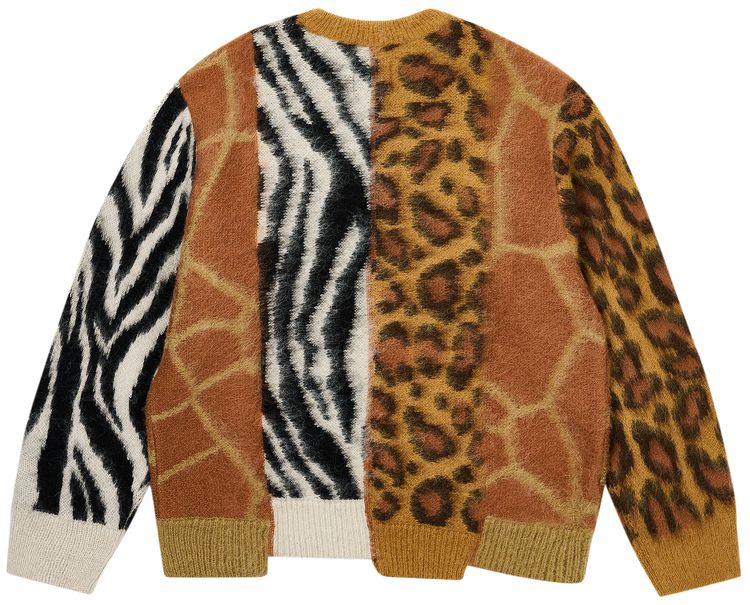 Palace x Needles Hairy Animal Knit Multi Animal