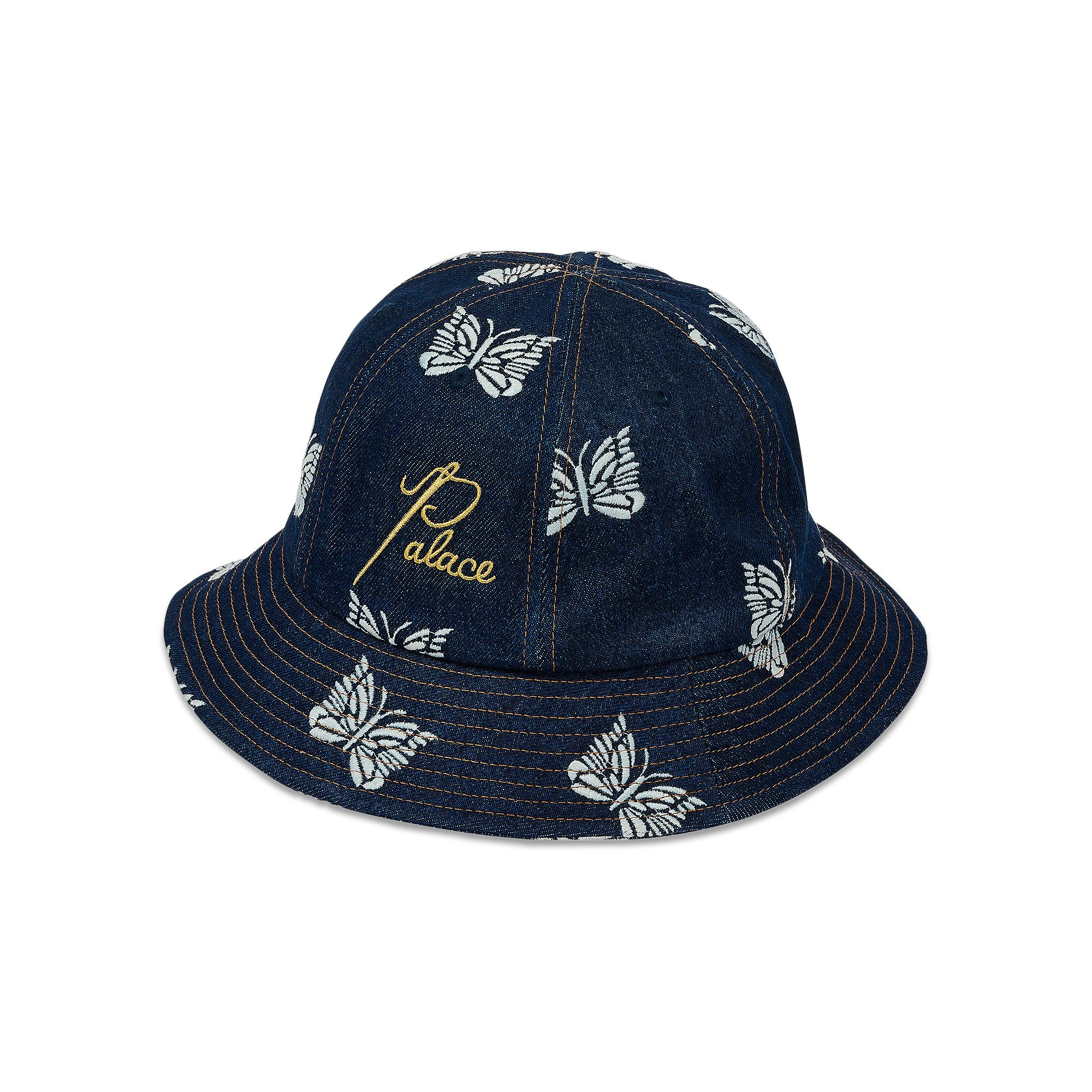 Size l/xl Palace x Needles Denim Bucket Hat 'Indigo'