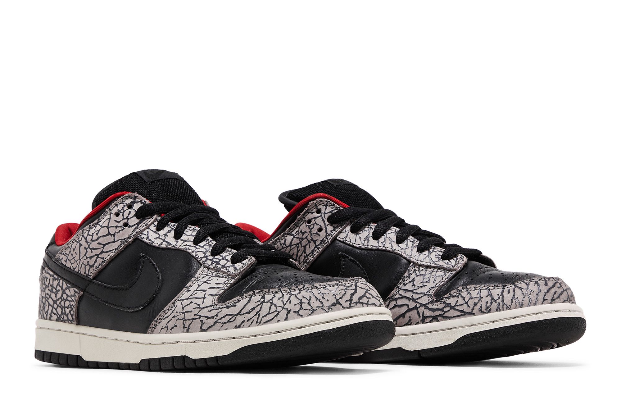 Buy Supreme x Dunk Low Pro SB 'Black Cement' - 304292 131 | GOAT
