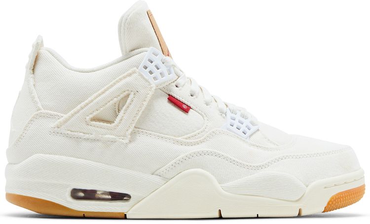Levis x Air Jordan 4 Retro White Denim