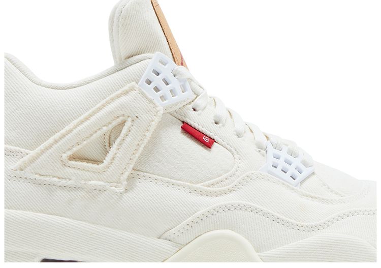 Levis x Air Jordan 4 Retro White Denim