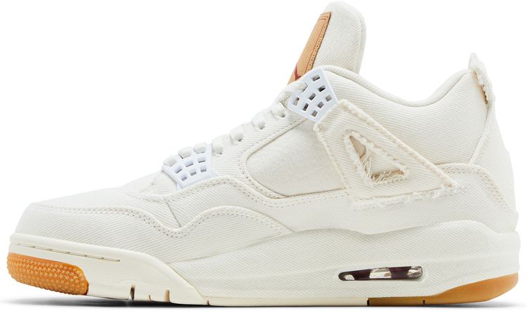 Levis x Air Jordan 4 Retro White Denim