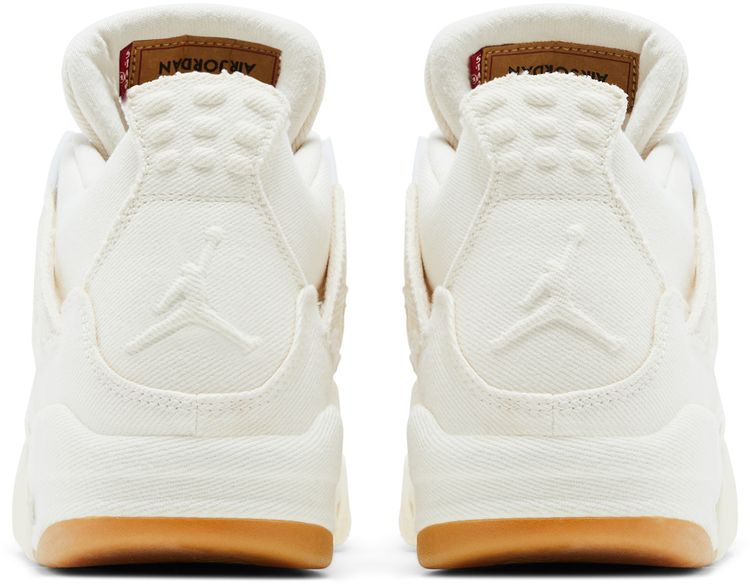 Levis x Air Jordan 4 Retro White Denim